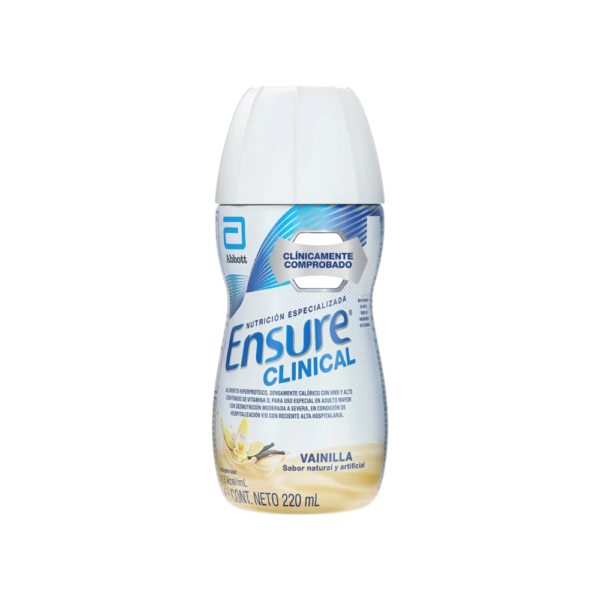 Ensure Clinical | Frasco x 220ml | Vainilla 113 | Bonne Santé Group - Productos para el cáncer y VIH