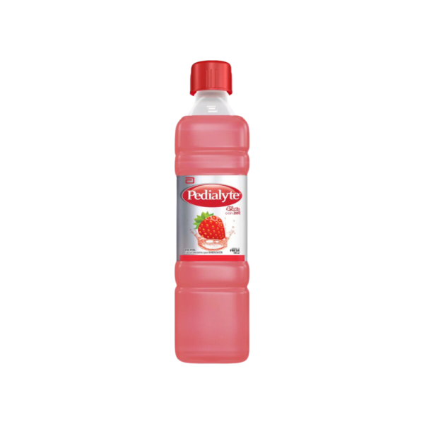 Pedialyte 45 Zinc | Frasco x 500ml | Fresa 119 | Bonne Santé Group - Productos para el cáncer y VIH