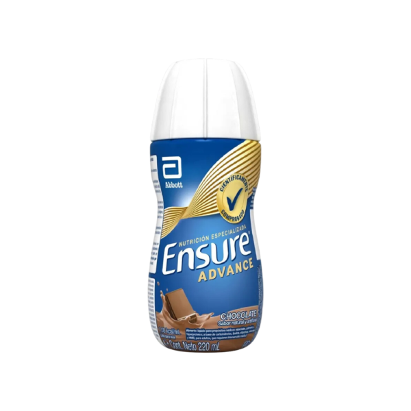 Ensure Advance | Botella x 220ml | Chocolate 121 | Bonne Santé Group - Productos para el cáncer y VIH