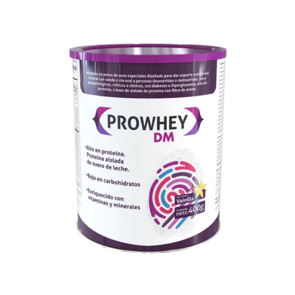 Prowhey DM | Lata x 400gr | Vainilla 68 | Bonne Santé Group - Productos para el cáncer y VIH