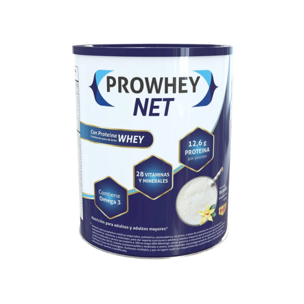 Prowhey NET | Lata x 434gr | Vainilla 77 | Bonne Santé Group - Productos para el cáncer y VIH