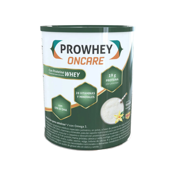 Prowhey Oncare | Lata x 400gr | Vainilla 90 | Bonne Santé Group - Productos para el cáncer y VIH