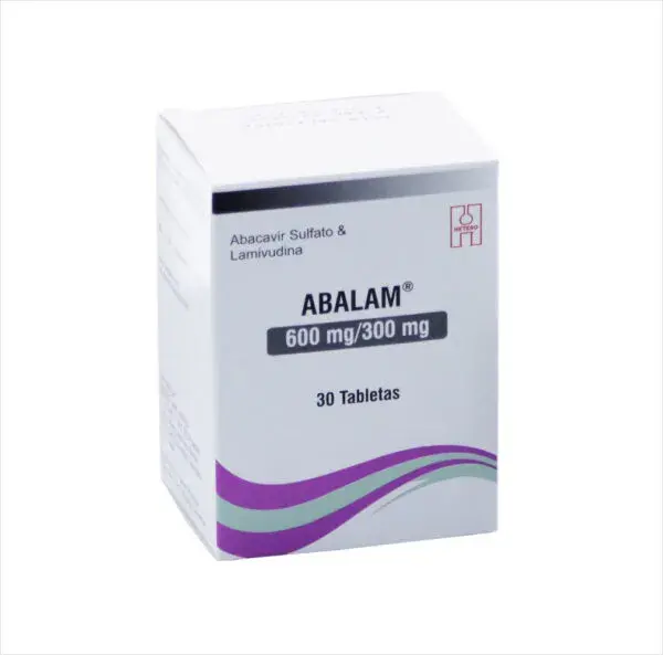 Alabam 600/300mg 30 tabletas Hetero Bonne Sante