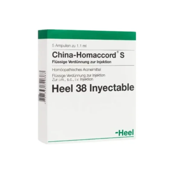 China-Homaccord S Heel 5 ampollas Bonne Santé
