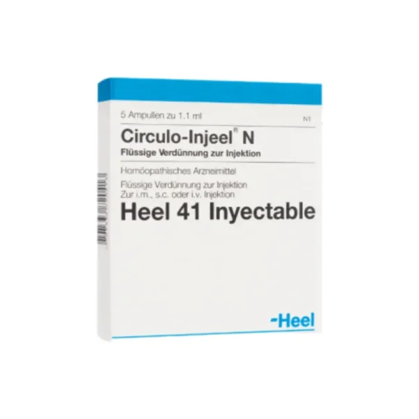 Circulo-Injeel N Heel 5 ampollas Bonne Santé