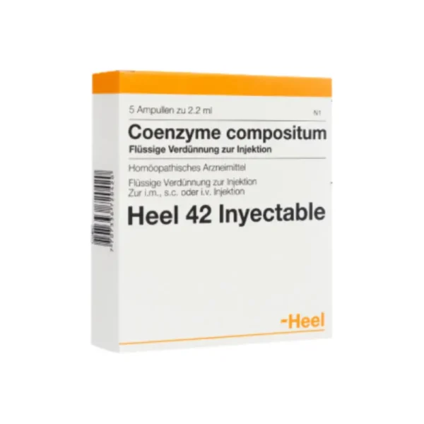 Coenzyme compositum Heel 5 ampollas Bonne Santé