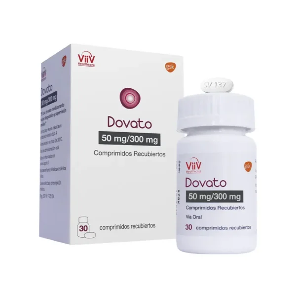 Dovato GSK 50mg 300mg 30 comprimidos Bonne Sante