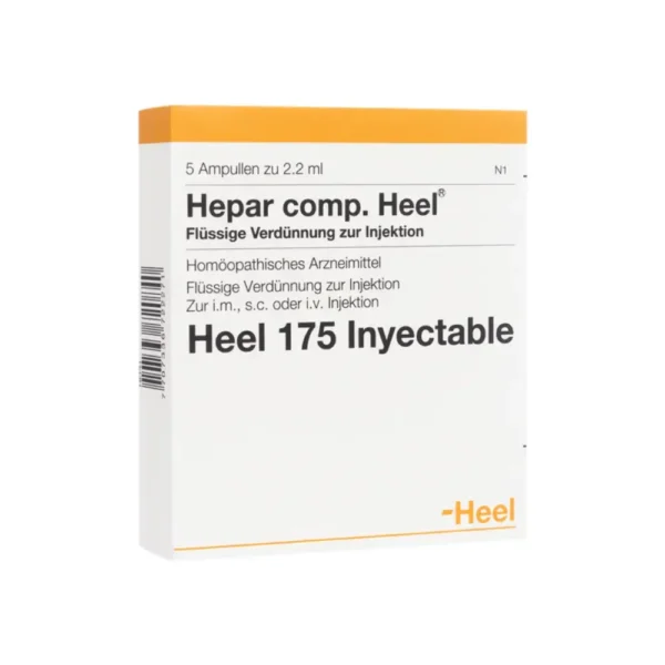 Hepar comp. Heel 5 ampollas Bonne Santé