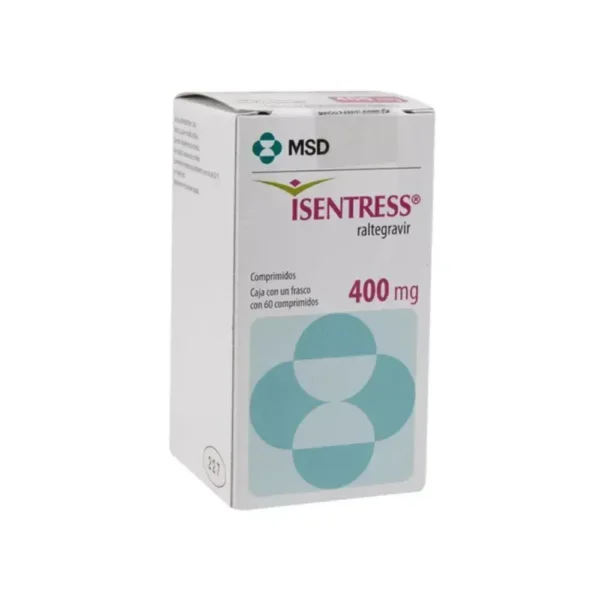 Isentress MSD 400mg 60 comprimidos Bonne Sante