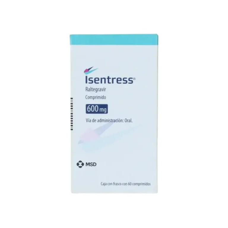 Isentress MSD 600mg 60 comprimidos Bonne Sante.