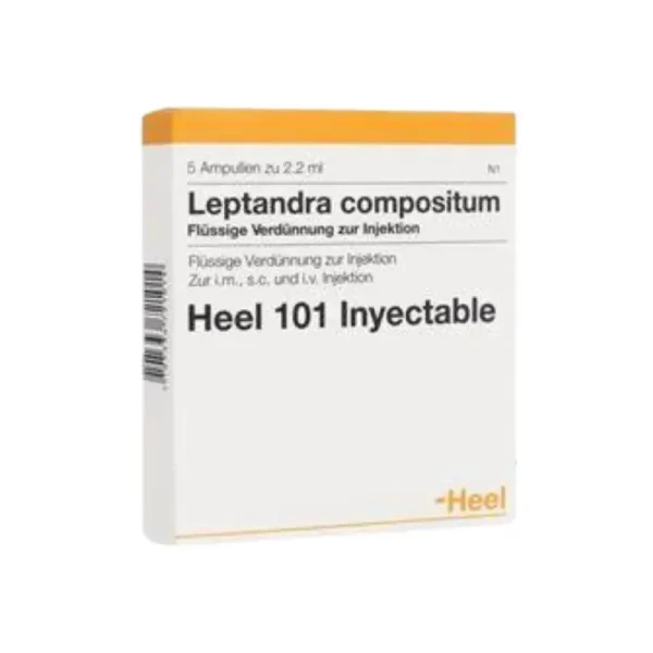 Leptandra compositum Heel 5 ampollas Bonne Santé