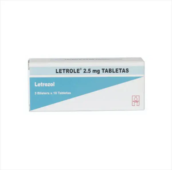 Letrole 2.5mg 30 tabletas Hetero Bonne Sante