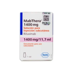 Mabthera 1400 mg / 11.7 mL Solución Inyectable Caja Con 1 Vial Con 11.7 mL