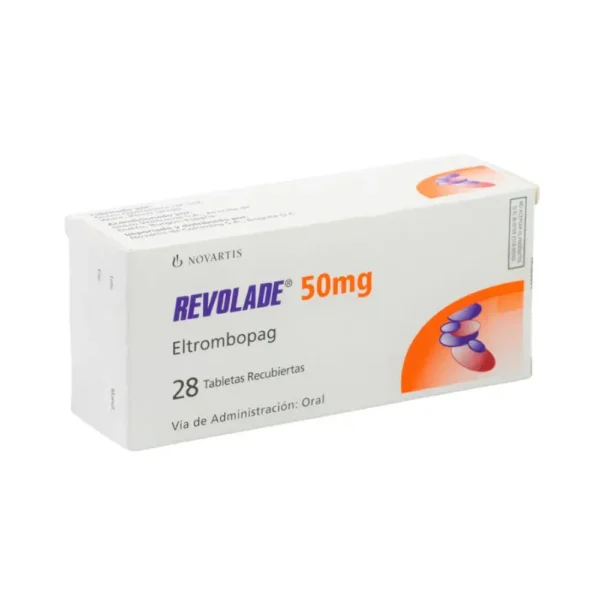 Revolade_Eltrombopag_Novartis_50mg_28tabletas_Bonne_Santé