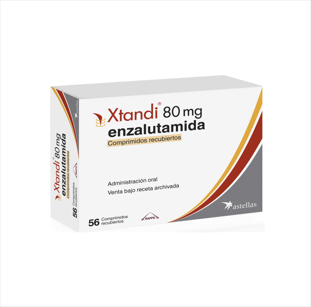 Xtandi 40 mg | Caja con 120 cápsulas blandas - Bonne Santé